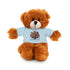Custom Photo Festive Poinsettia Stuffed Animals with Tee